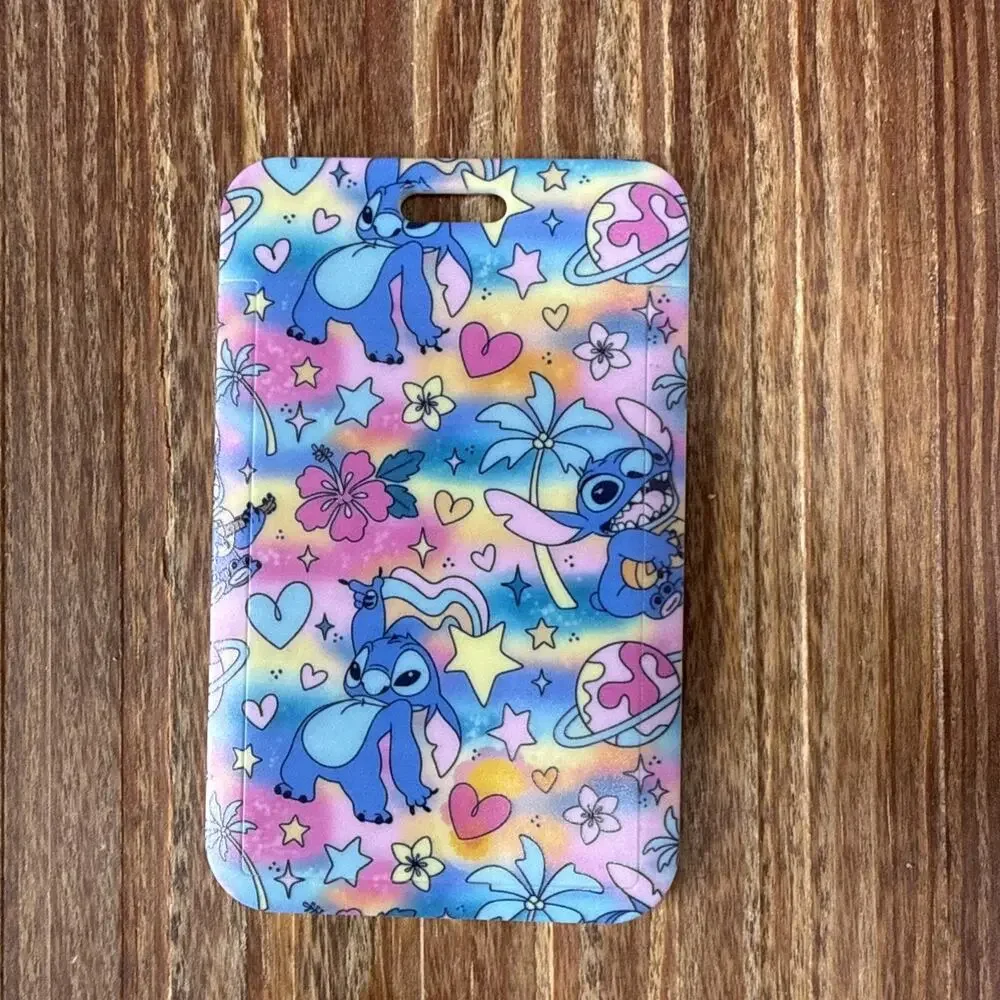 Disneys Stitch Badge ID Holder